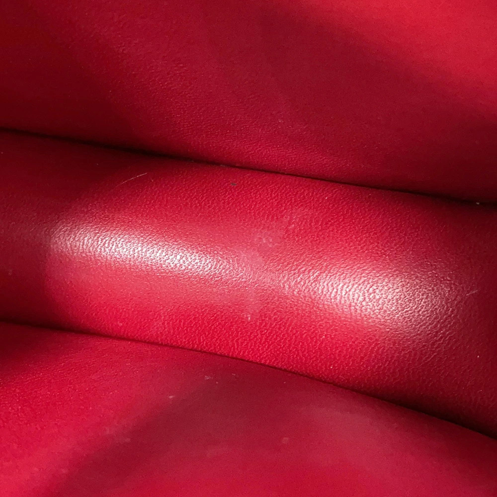 Celine Box Calfskin Box Flap Bag Red - Picture 11 of 12